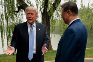 Trump wraps up his Beijing visit
