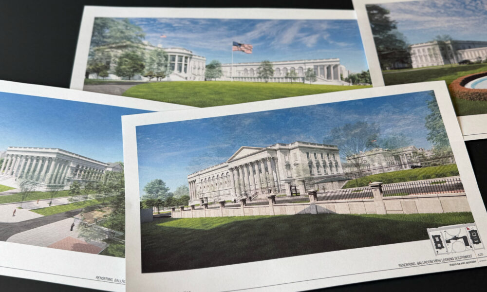 Ballroom security money nixed by Senate parliamentarian