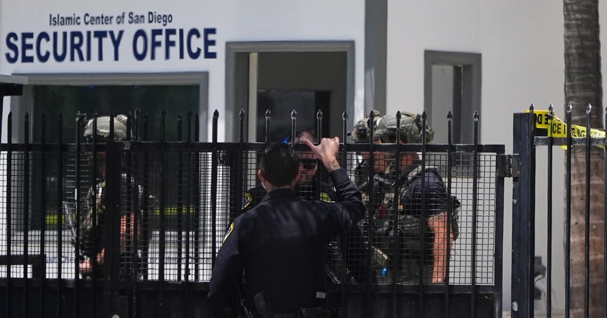 At least 3 dead in shooting at Islamic Center of San Diego, police say threat ‘neutralized’