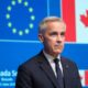 Carney takes jab at Trump after teleprompter goes down