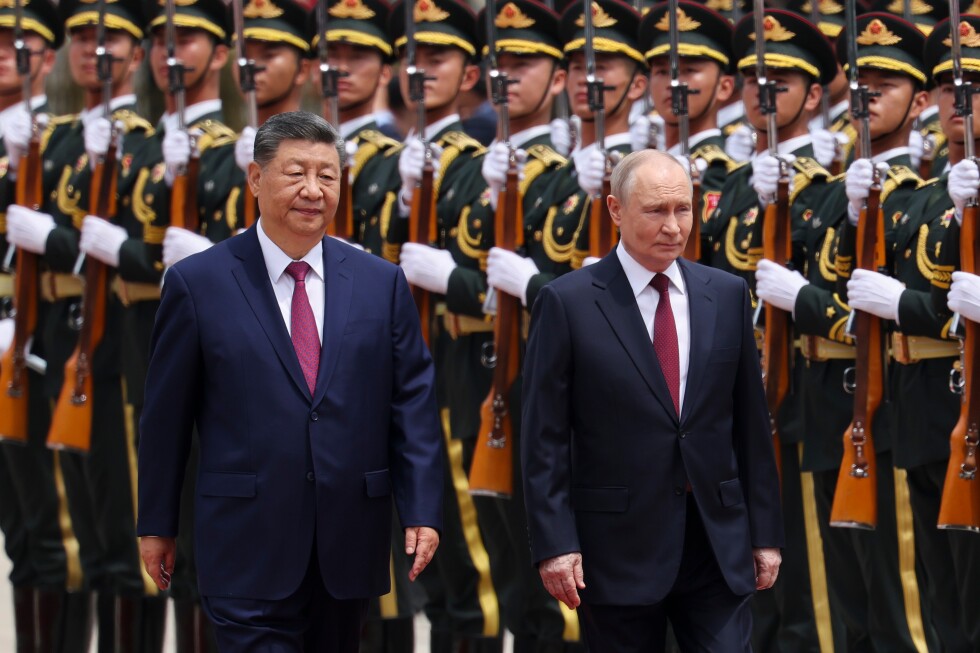 Xi and Putin meet in Beijing days after Trump’s visit