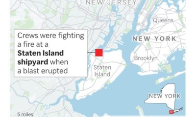 1 dead, dozens injured in explosion at Staten Island shipyard: officials