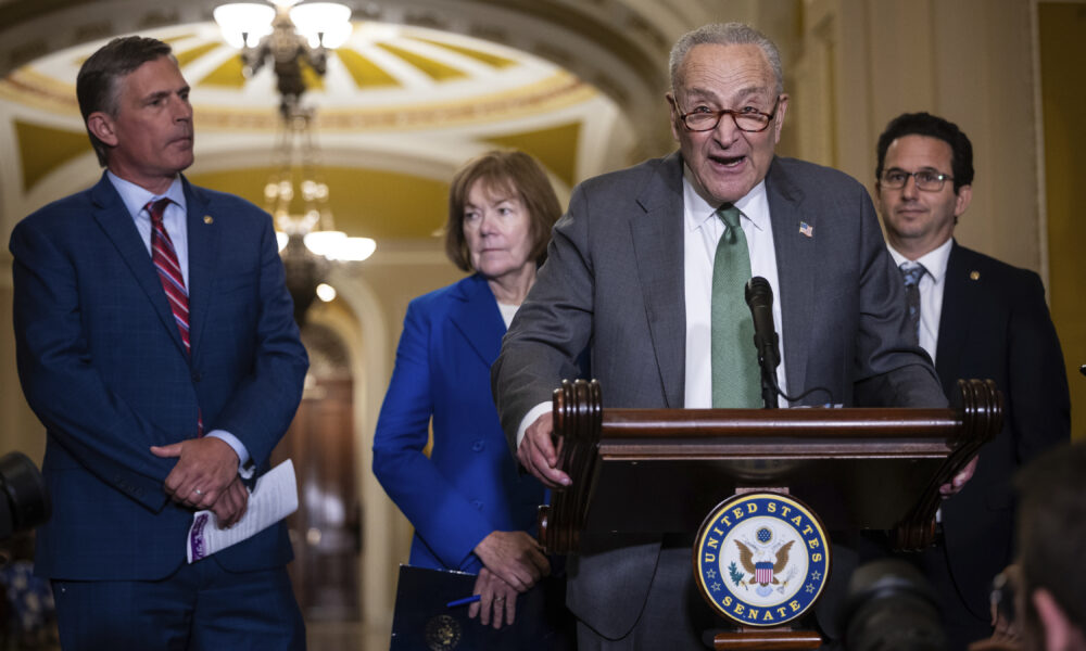 Capitol agenda: Dems try to twist knife in Trump-GOP tensions