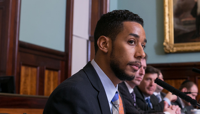 Brooklyn Borough President Antonio Reynoso is running to be the Democratic candidate in a race to succeed retiring Rep. Nydia Velázquez. 
