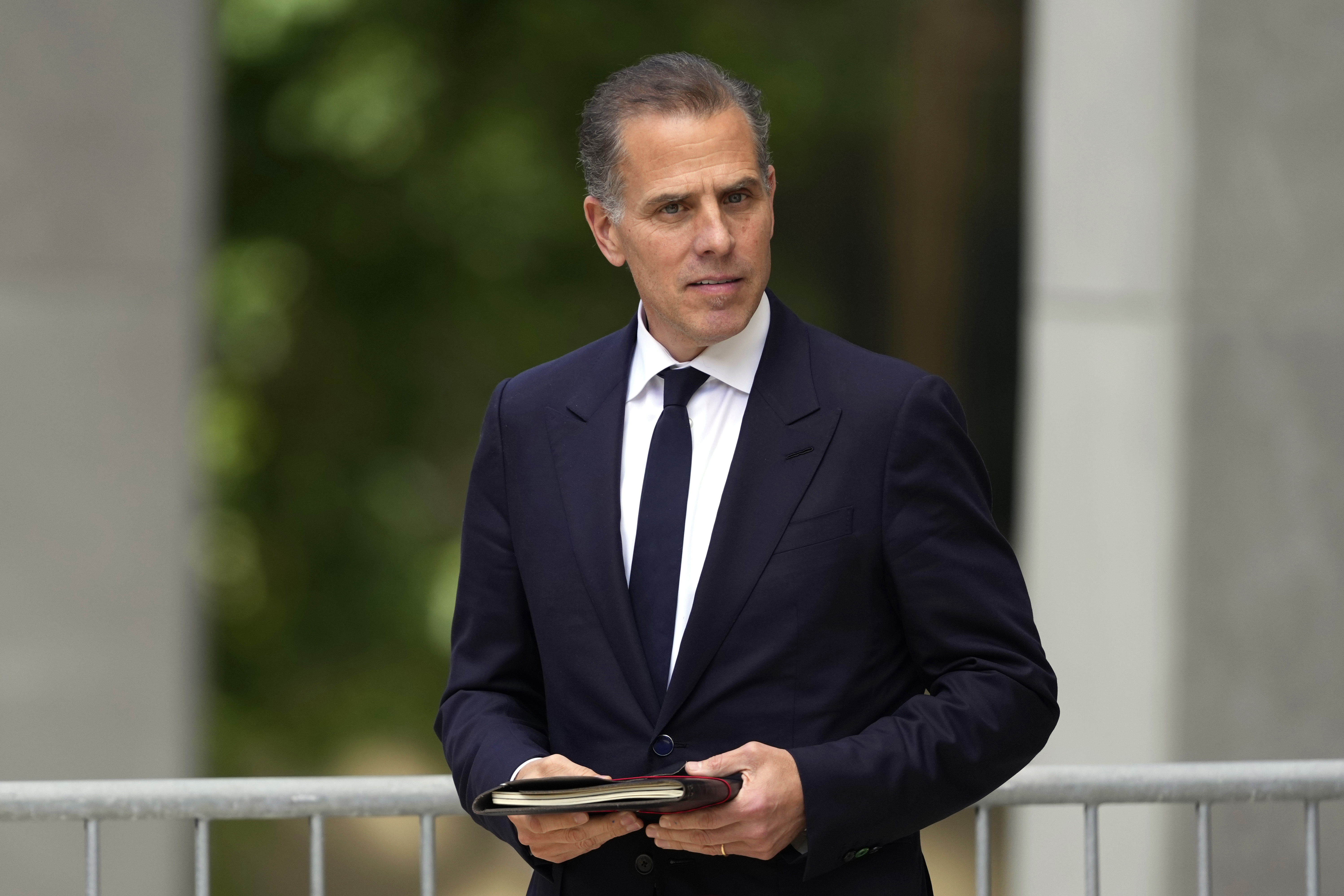 Hunter Biden departs from federal court, Monday, June 10, 2024, in Wilmington, Delaware.