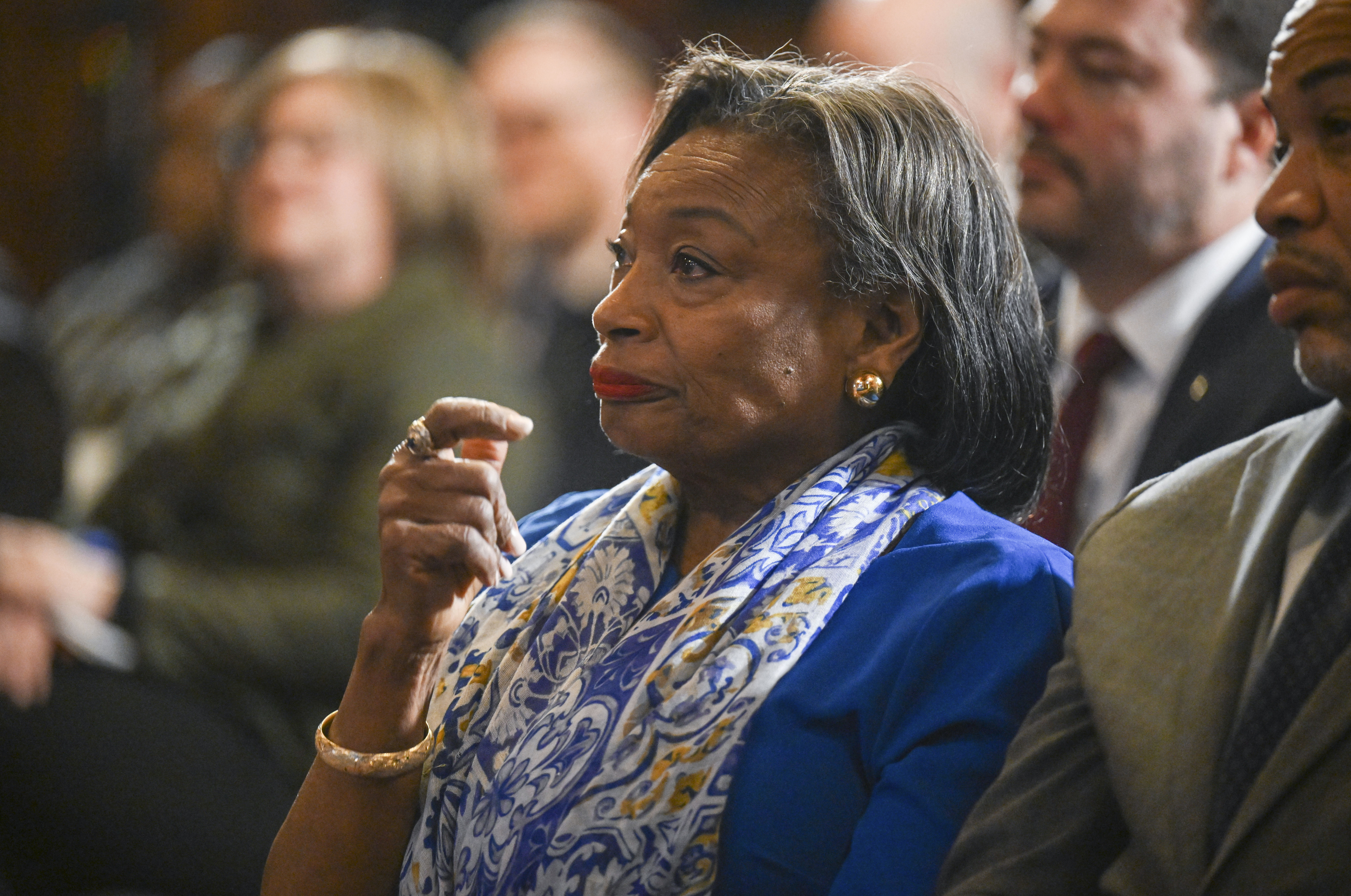 Senate Majority Leader Andrea Stewart-Cousins told reporters she did not want the budget to extend this far in the session. 