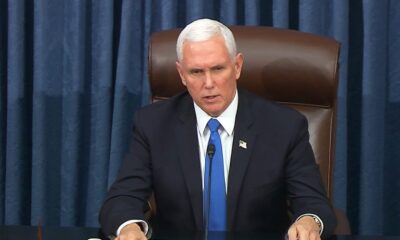 Pence questions Trump’s conservative credentials and ‘hostility to constitutional order’
