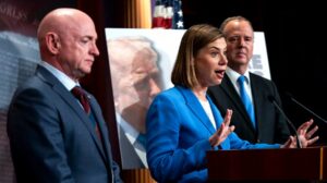Senate Democrats unveil bill to block Trump’s ‘anti-weaponization’ fund