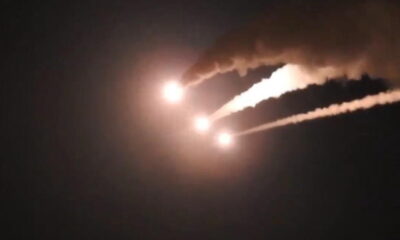 IRAN FIRES MISSILES AT ISRAEL