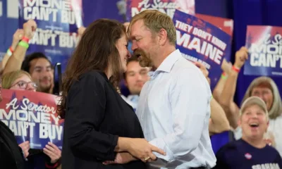 Platner romps to victory in Maine Democratic primary, will face Collins despite controversies