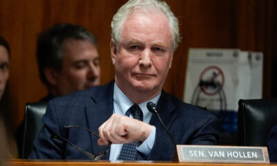 Van Hollen blasts AIPAC, crypto spending for Hoyer’s chosen successor