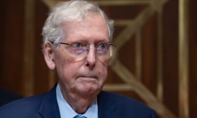 Sen. Mitch McConnell hospitalized, his office says