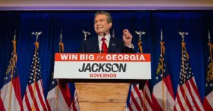 Rick Jackson wins Georgia GOP governor runoff, will face Bottoms in November
