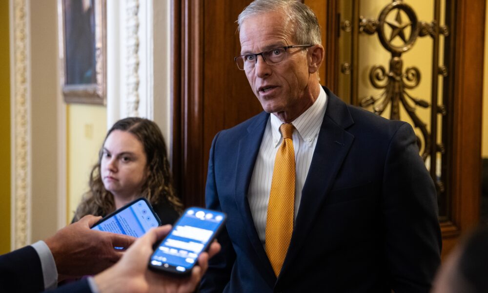 Jay Clayton nomination remains up in the air, Thune says