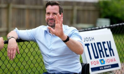 Turek leads Hinson in Iowa Senate poll of likely general election voters
