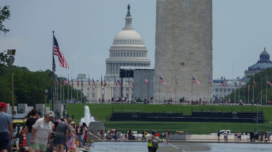 Trump doubles down on Reflecting Pool vandalism claims
