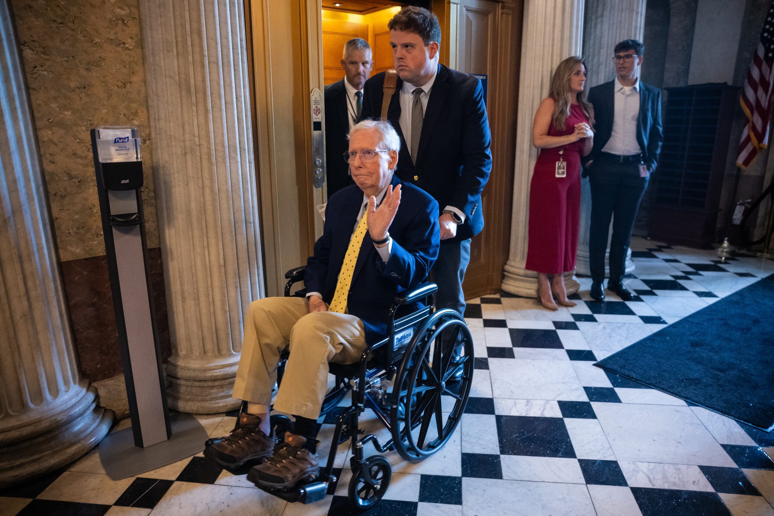 Mitch McConnell will not vote this week