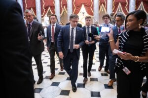 Johnson to meet with Trump in last-ditch bid to unstick House floor