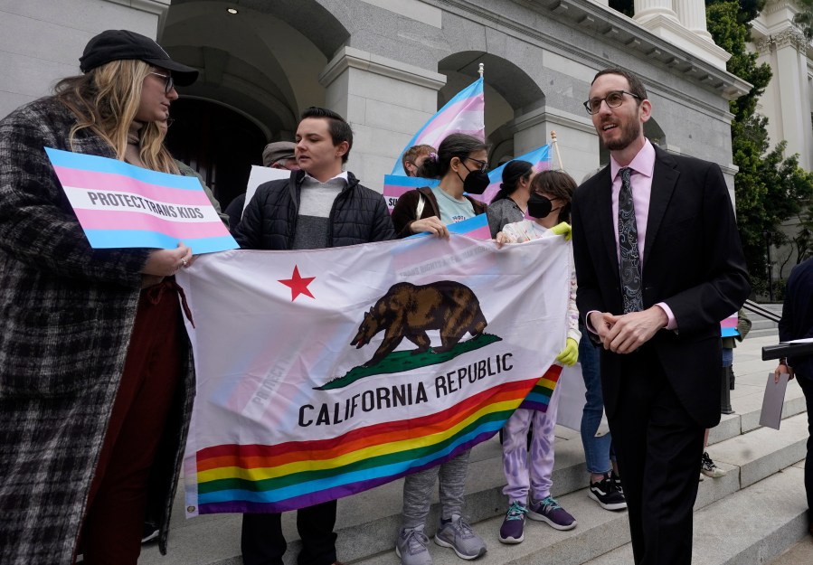 California state senator running to succeed Pelosi calls out ‘harassment’ at trans march