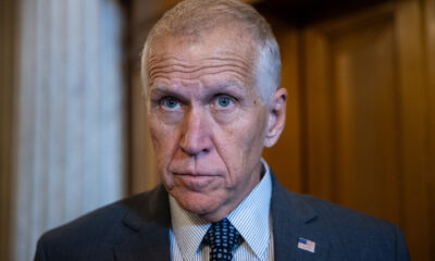 Sen. Thom Tillis rails against Trump’s fixation on voting legislation