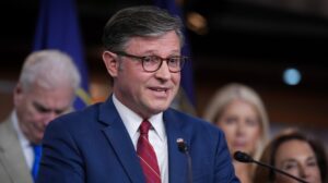 Key panel advances Johnson’s plan to merge SAVE America Act with NDAA