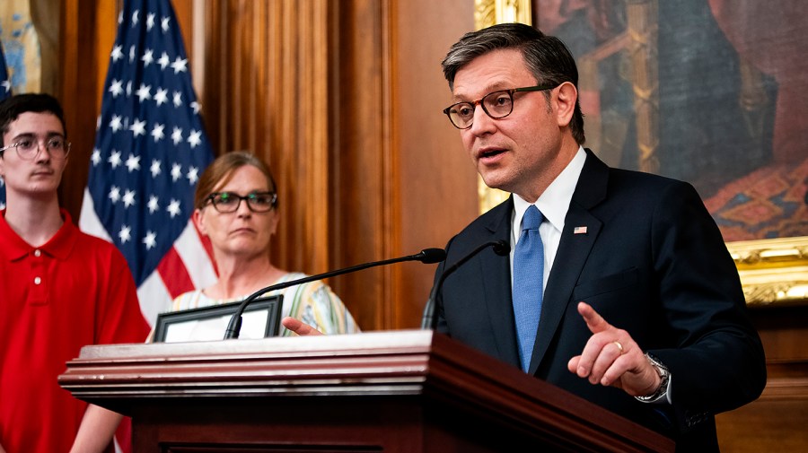 Johnson announces gambit to attach SAVE America Act to must-pass defense bill