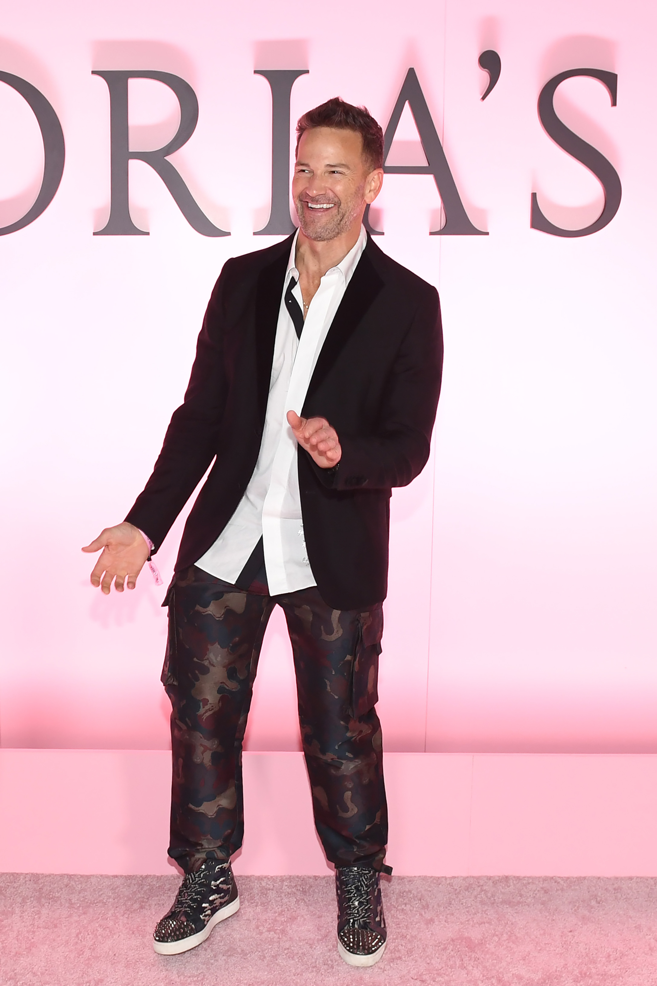 Schock attends the Victoria's Secret Fashion Show in New York, on Oct. 15, 2025.