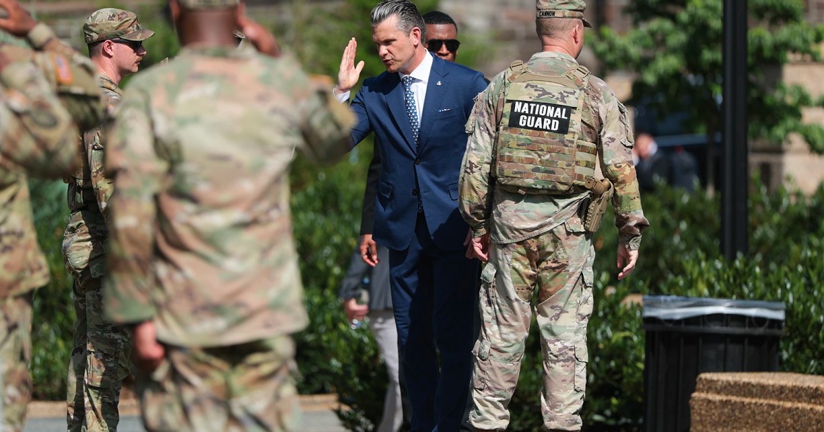 Hegseth blasts protesters at ceremony for D.C. Safe and Beautiful Task Force: ‘Ingrates’
