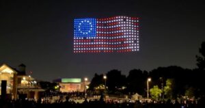 Trump hails US exceptionalism before veering into darkly political speech to usher in America 250