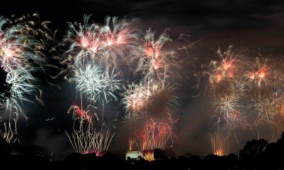 Trump touts ‘best fireworks show, EVER’ after 250th speech, weather delays