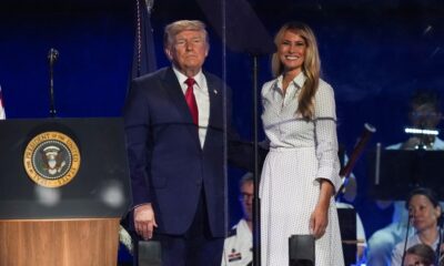 Trump mixes patriotism with partisanship as he celebrates America’s ‘joyous’ 250th anniversary