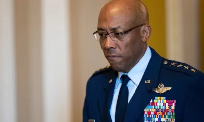 Retired Gen. Charles Q. Brown Jr. raises alarm about increasingly politicized military