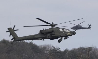 Suspension lifted for Apache helicopter pilots who flew over beaches on July 4