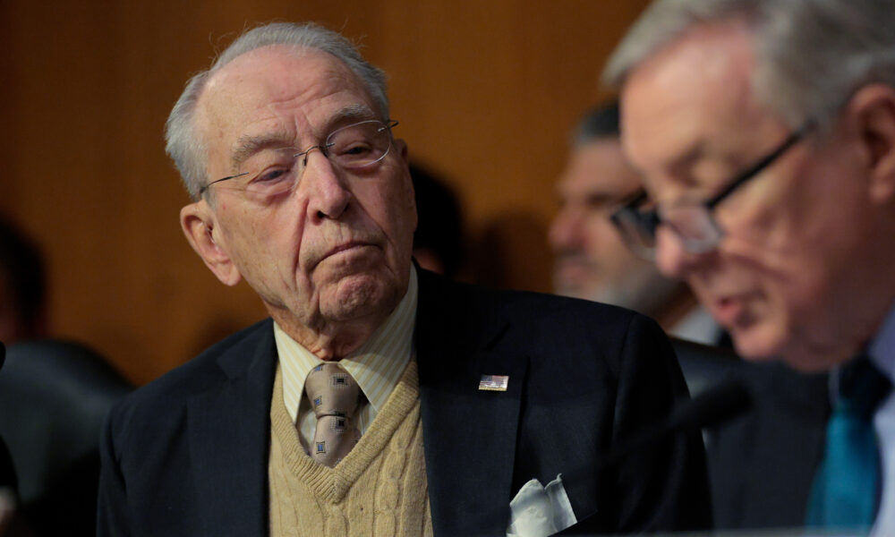 Chuck Grassley pushed for more transparency into Kash Patel’s FBI spending in May, Democrats reveal