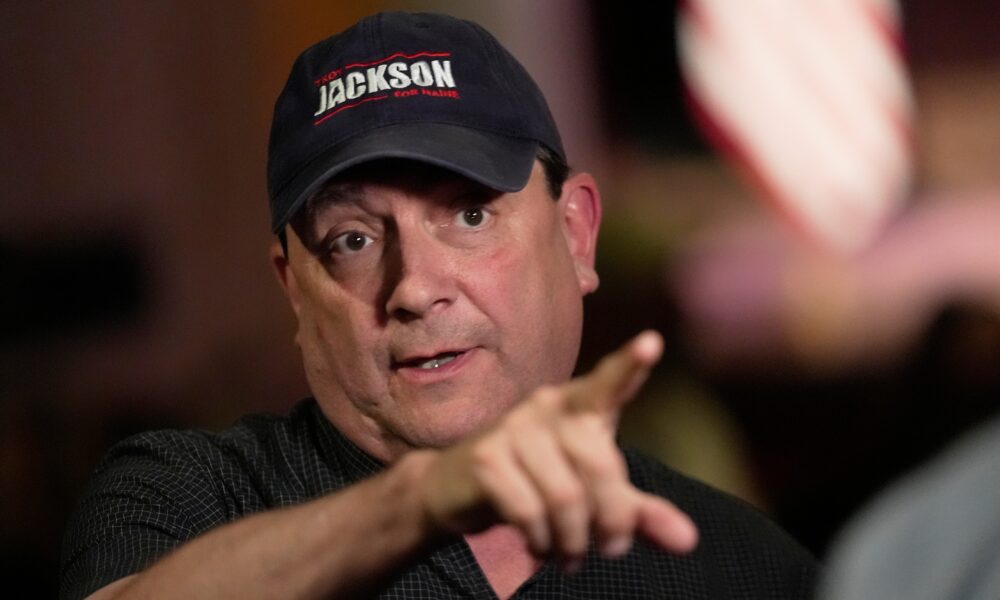 Troy Jackson makes his Senate run official