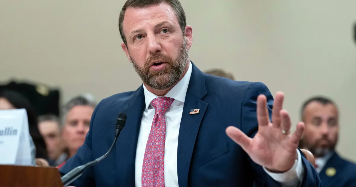 Mullin threatens to penalize states that do not cooperate with DHS on election security