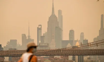 Air quality in U.S. cities reaches hazardous levels as Canadian wildfires burn
