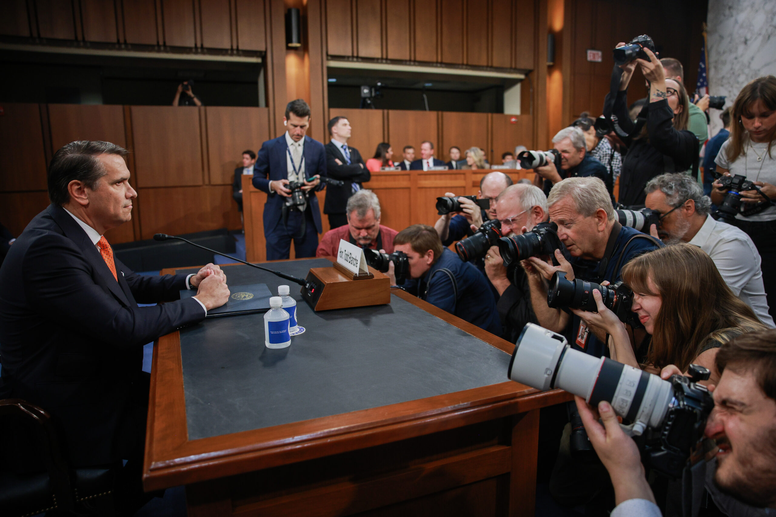 Booker challenges Blanche on claims he can’t meet with Epstein victims