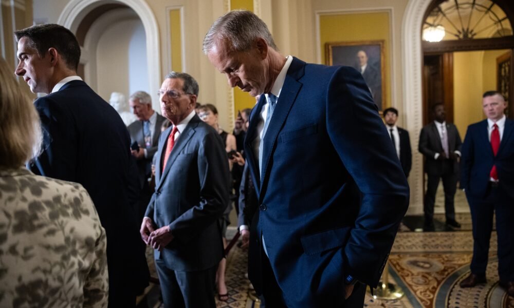 Mike Johnson’s budget blueprint faces Senate GOP buzzsaw