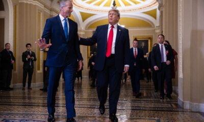 ‘A circular firing squad’: Senate GOP pushes back on Trump’s tiff with Thune