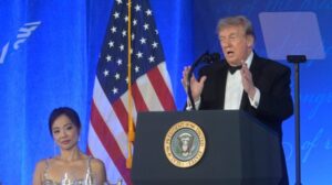 5 standout moments from Trump’s fiery WHCA dinner speech