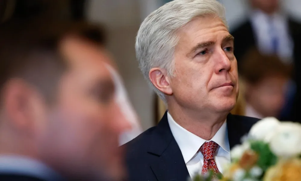 Gorsuch rejects idea that U.S. was founded as a Christian nation