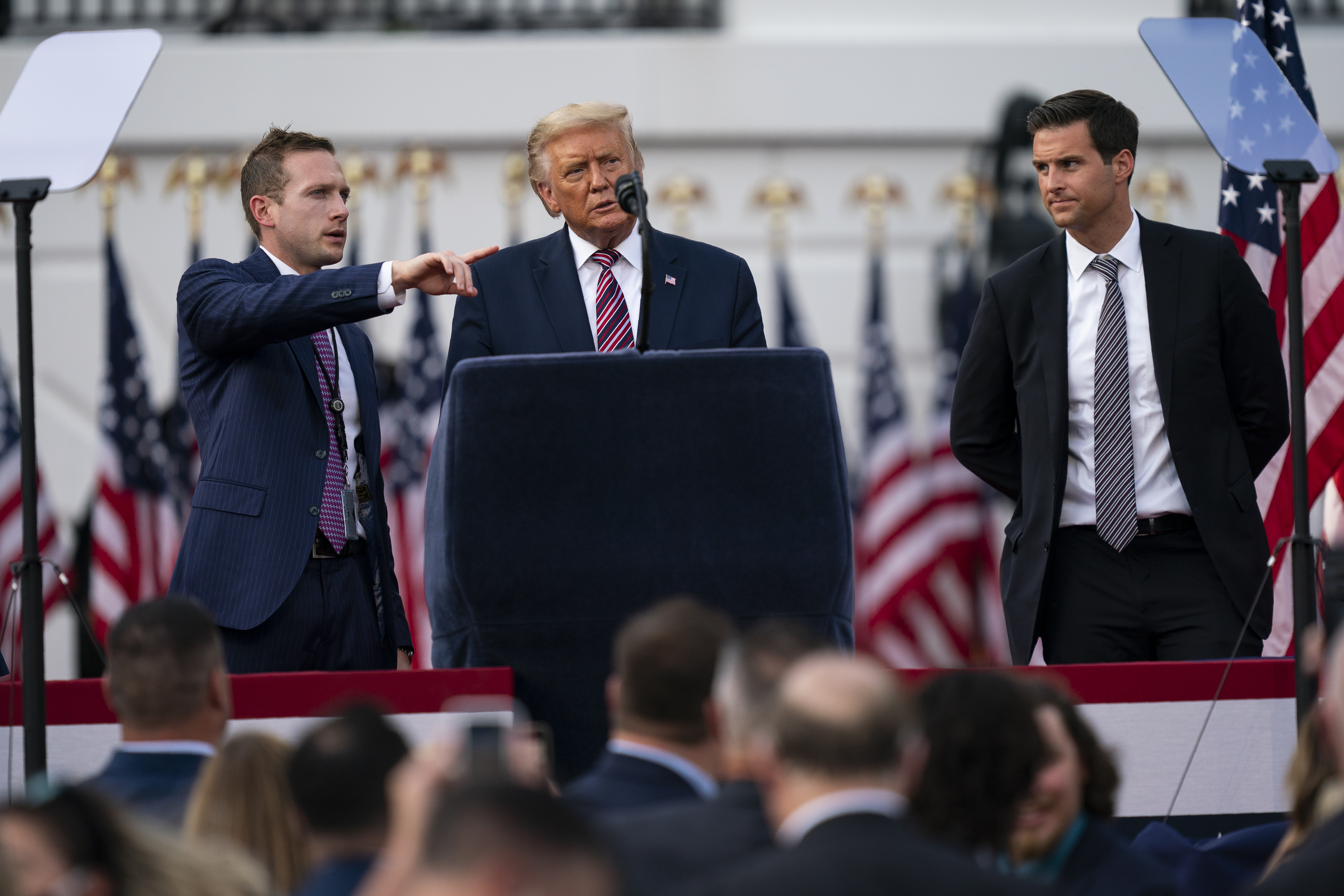 Miller came to prominence as a White House aide during Trump's first term.