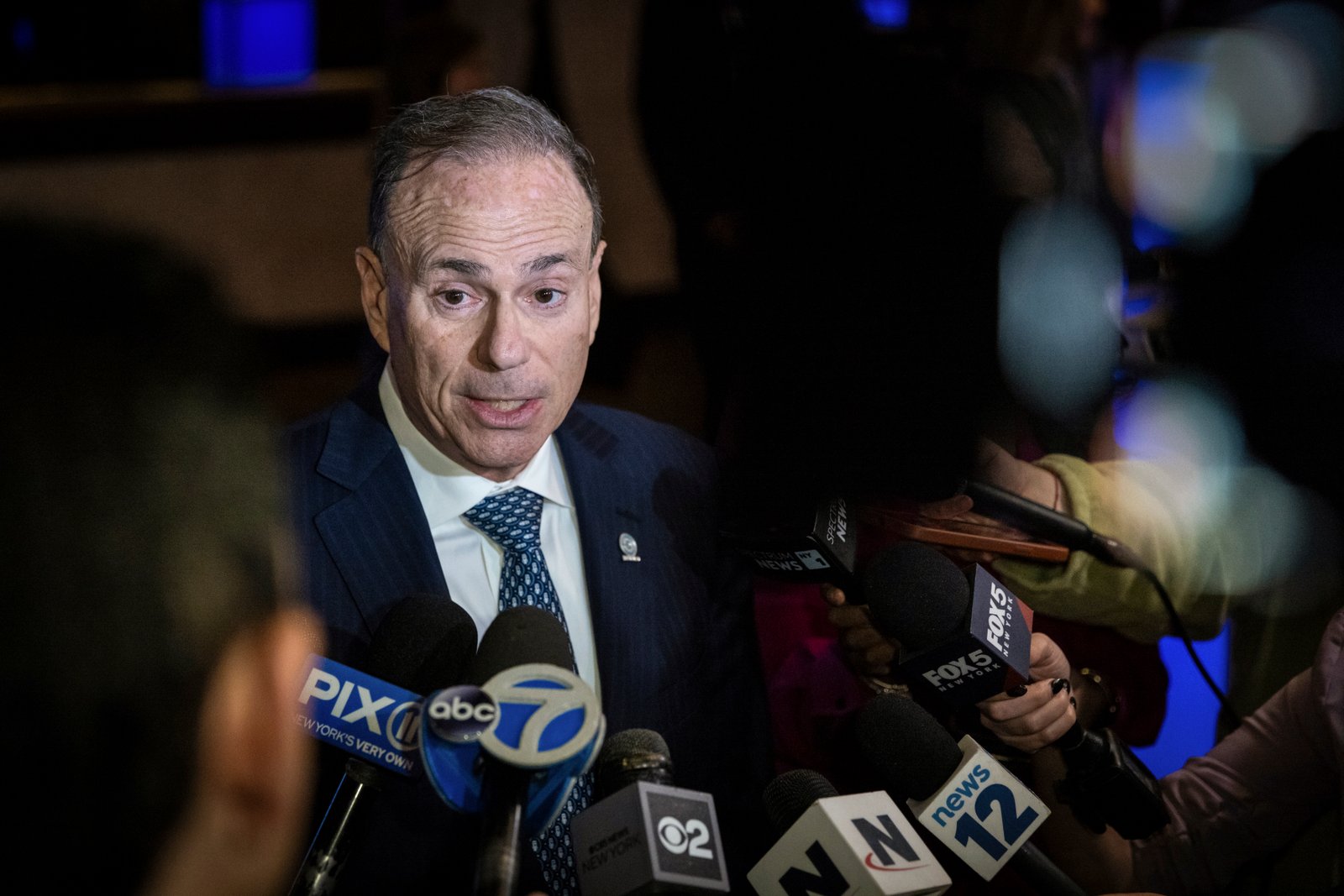 Jay Jacobs won another two-year term as chair of the New York State Democratic Committee. 