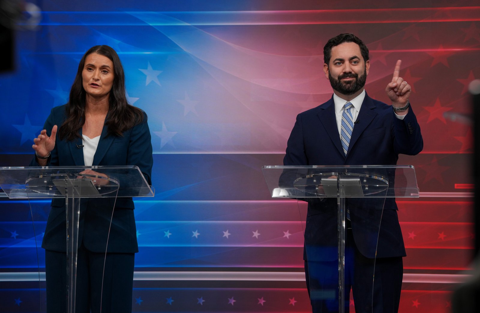 Democratic challenger Cait Conley leads incumbent Rep. Mike Lawler, 48% to 46%, in a new Emerson College/PIX11 poll.