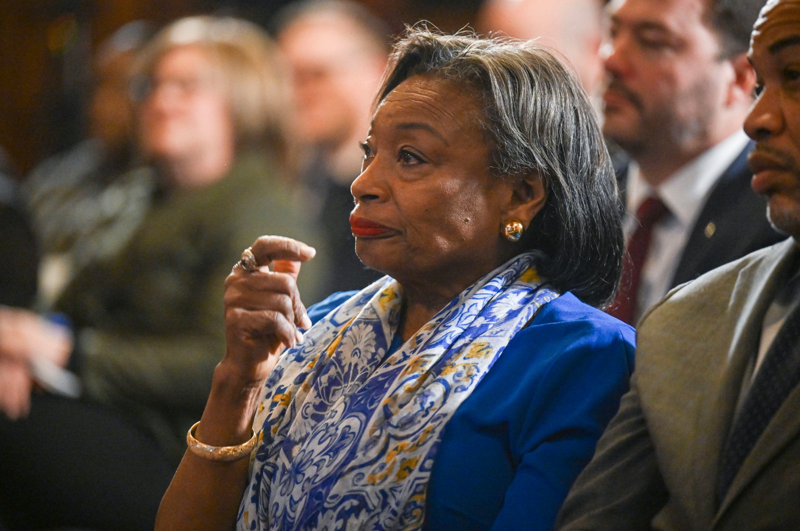 State Senate Majority Leader Andrea Stewart-Cousins is among a group of legislators urging the governor to reject a GOP-backed federal tax credit scholarship program. 